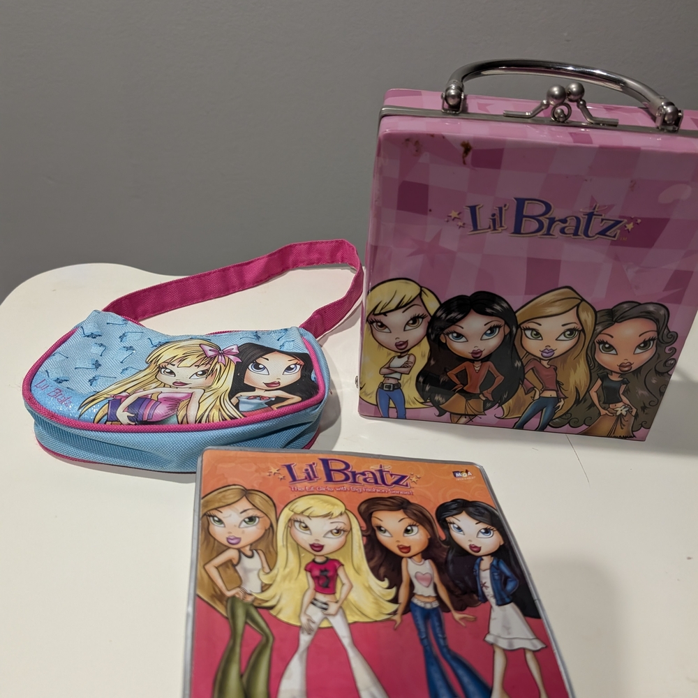 Pink and Blue Trendy Cartoon Accessories